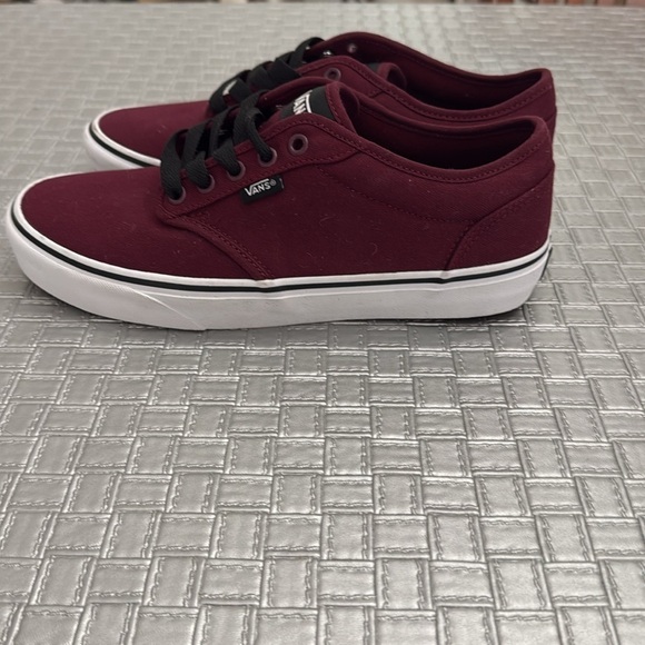 Vans Men's red Atwood Low-top Trainers Sneaker size 9 - Picture 4 of 11